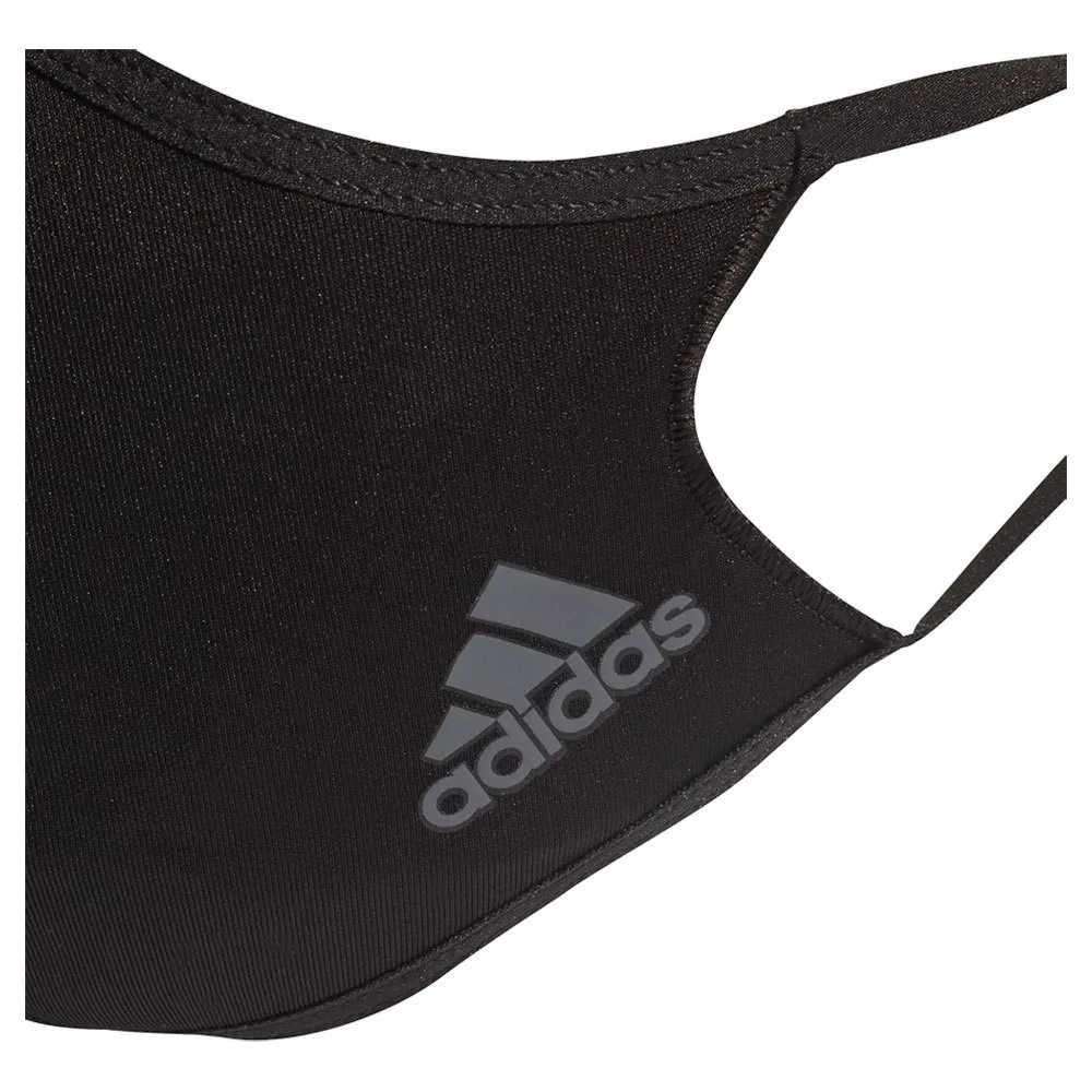 Máscara de proteção adidas 4 Stripes, pacote com 3 unidades