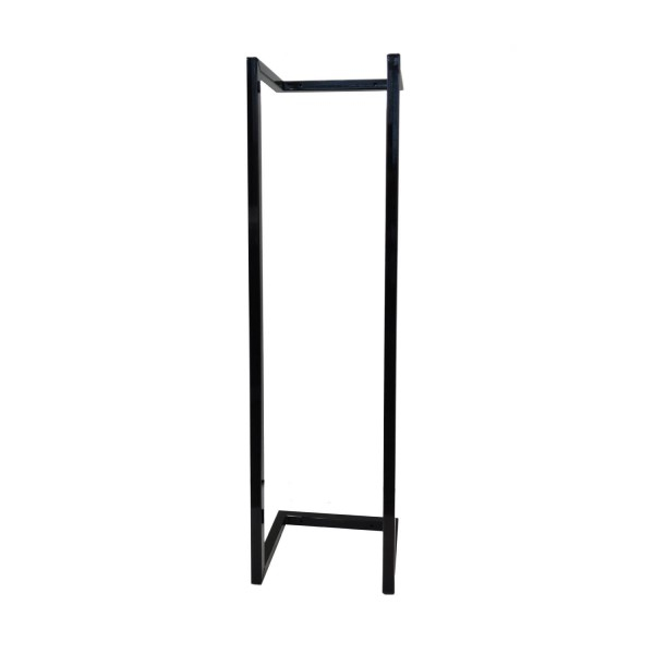 Saniclear handdoekenrek industrieel 95x25x20cm mat zwart