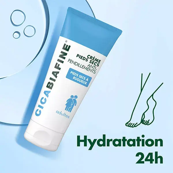 Biafine Cicabiafine Creme para Pés Secos Anti-Rachaduras 100ml