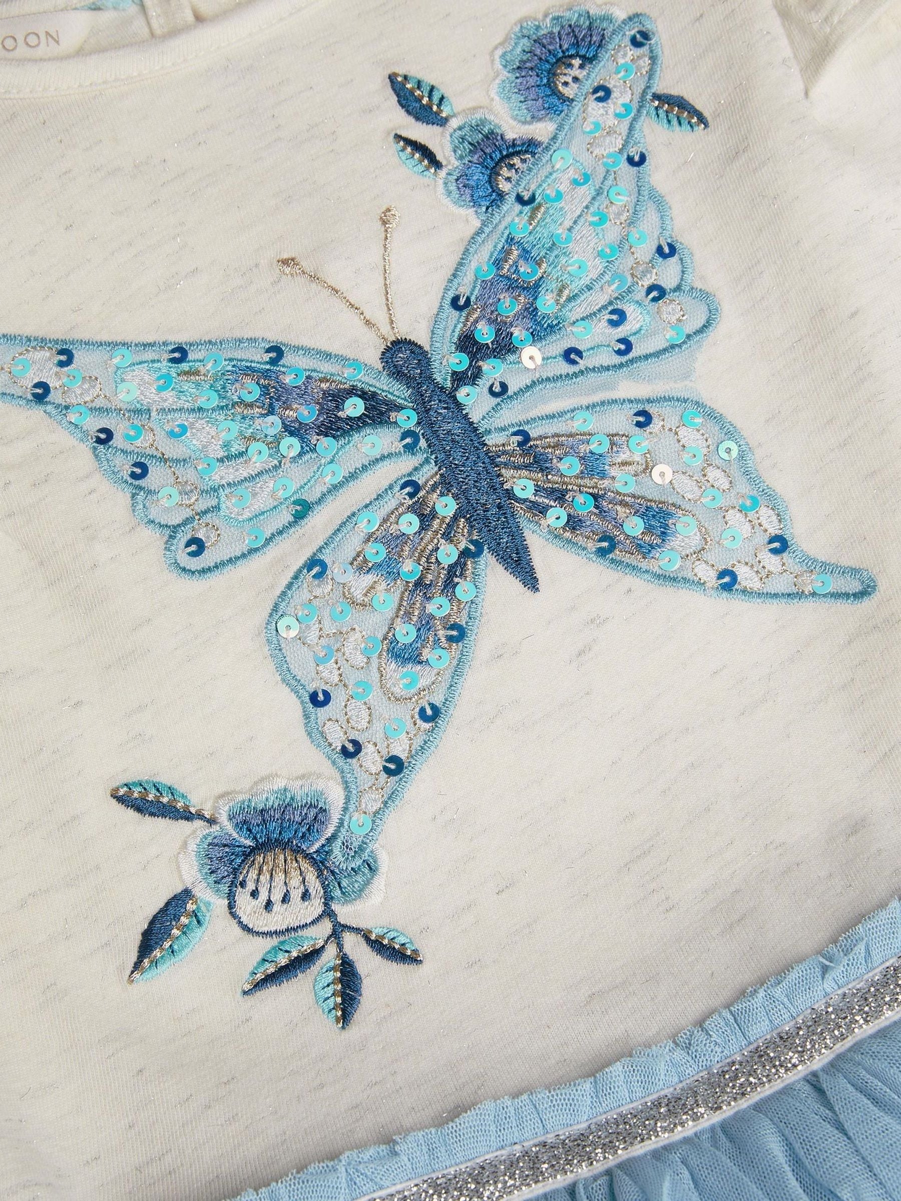 Monsoon Butterfly Sequin Disco Dress