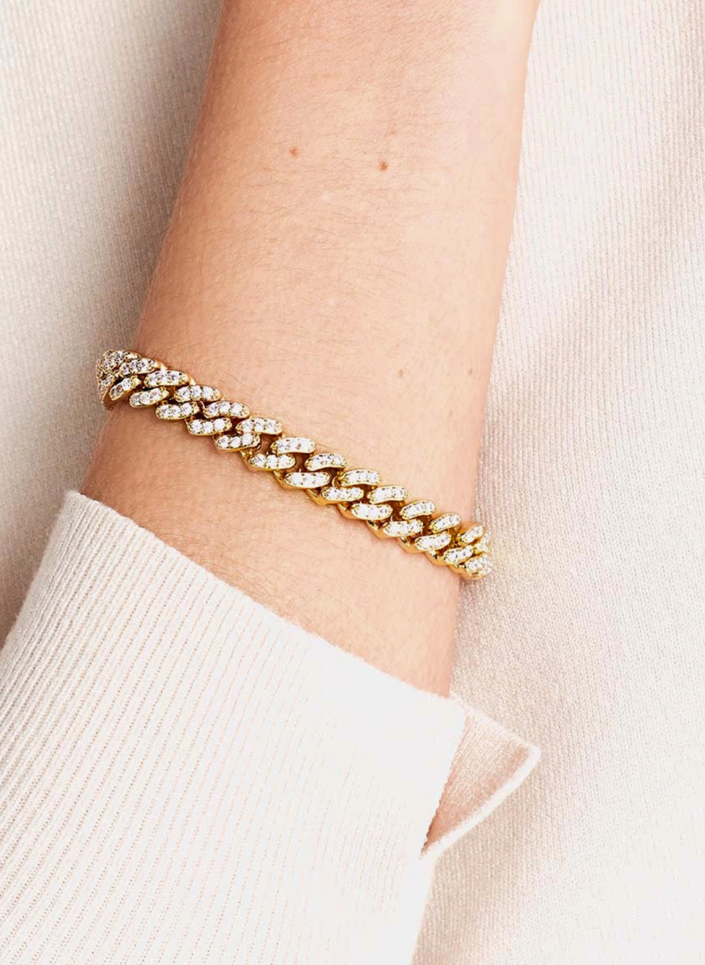 CRYSTAL HAZE Armband MEXICAN BRACELET by GLAMBOU