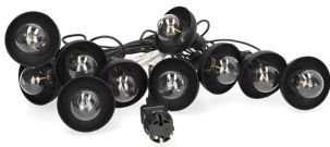 PerfectLED - Lichtsnoer - Warm Wit - 7.5 Meter - 10 LEDs - Binnen/Buiten