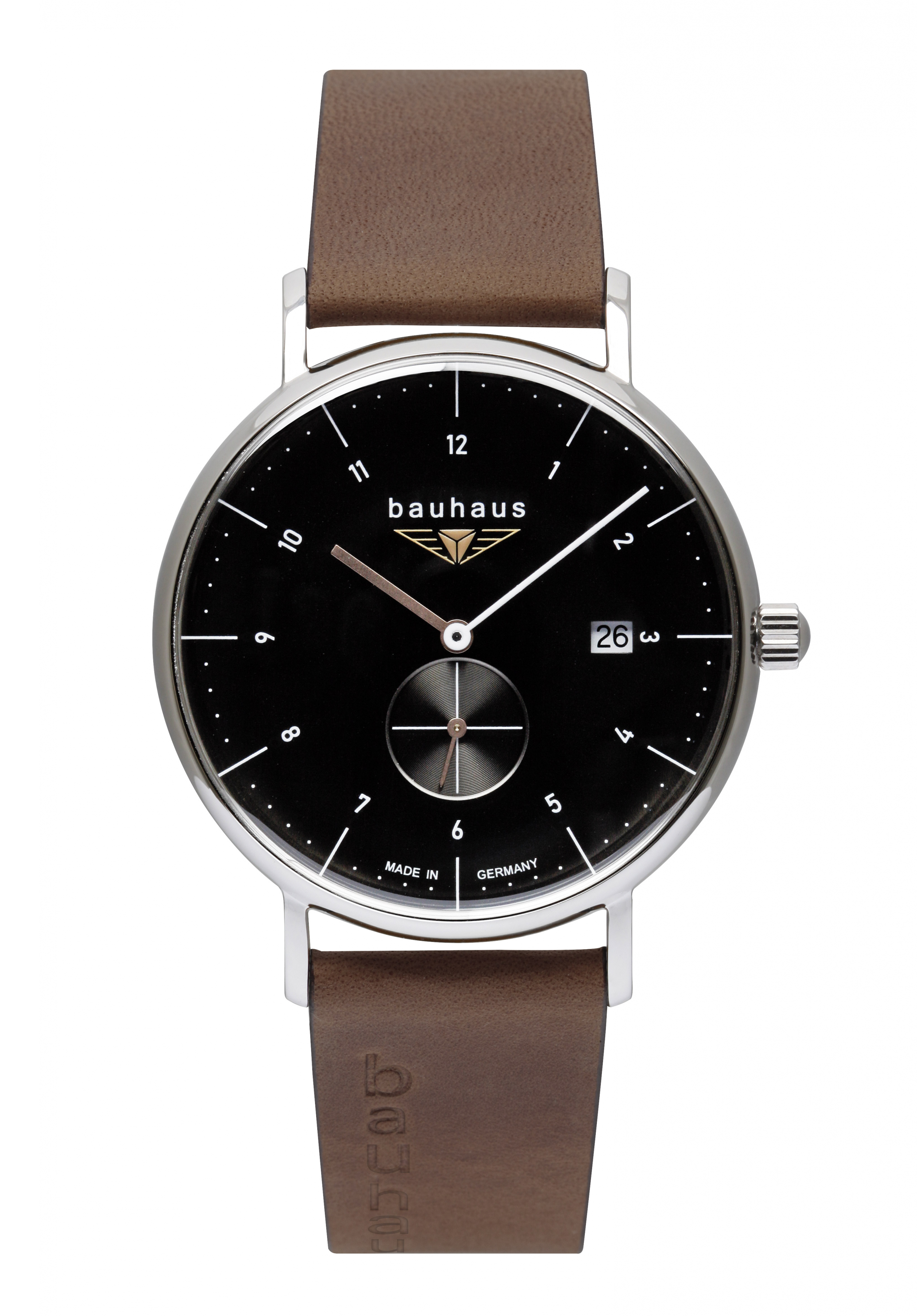 bauhaus Kleine Sekunde Herrenuhr 2132-2