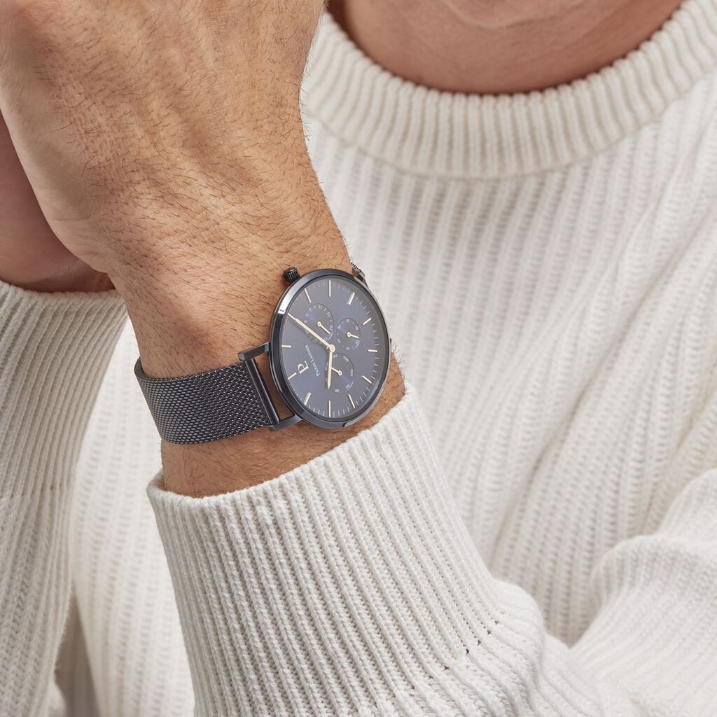 Montre Pierre Lannier Echo Bleu
