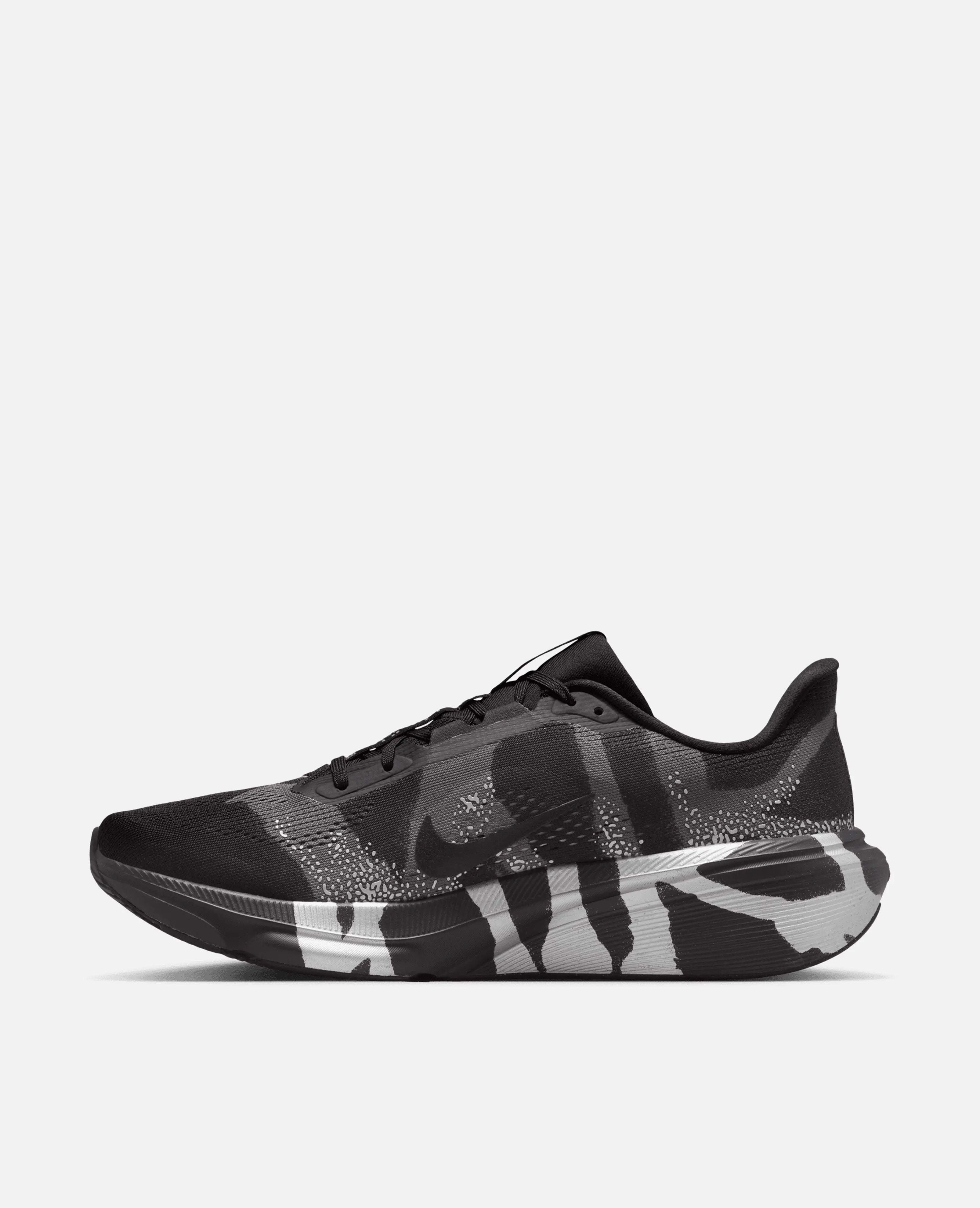 Nike Air Zoom Pegasus 42 Disrupt (Black/Black-Med Ash-Metallic Silver)