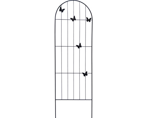 Lafiora Butterfly Metalen Trellis 57 x 180 cm Zwart