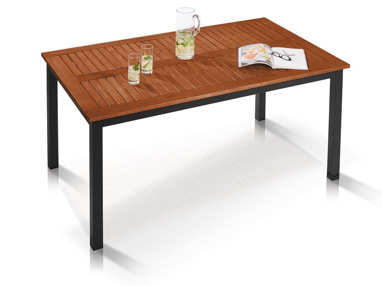 Hardhouten tuintafel donkerbruin