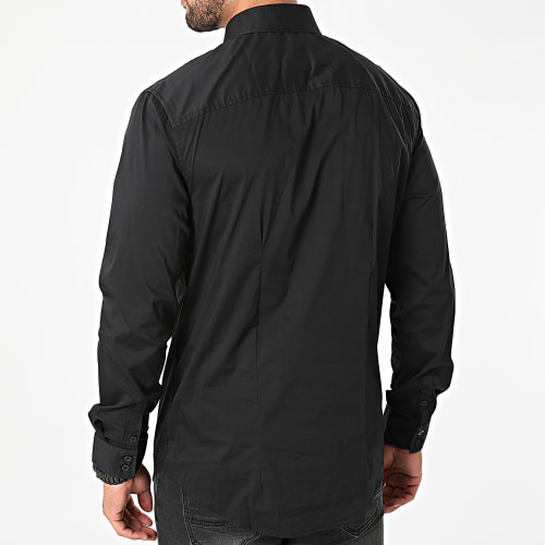 Chemise Manches Longues M1YH20-W7ZK1 Noir