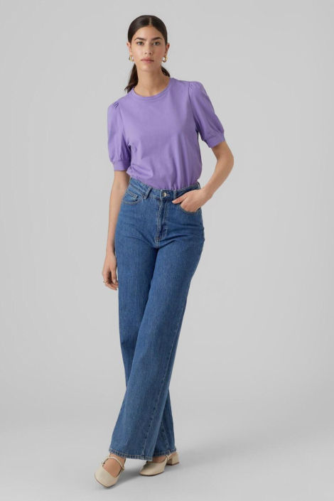 Vero Moda paarse dames t-shirt