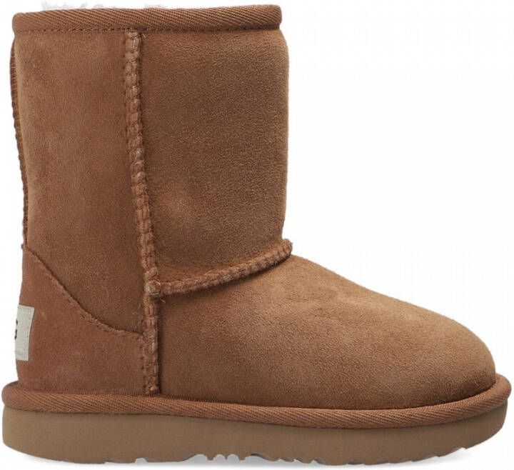 Ugg Classic ll suède enkelboots camel Bruin Suede Effen 32.5