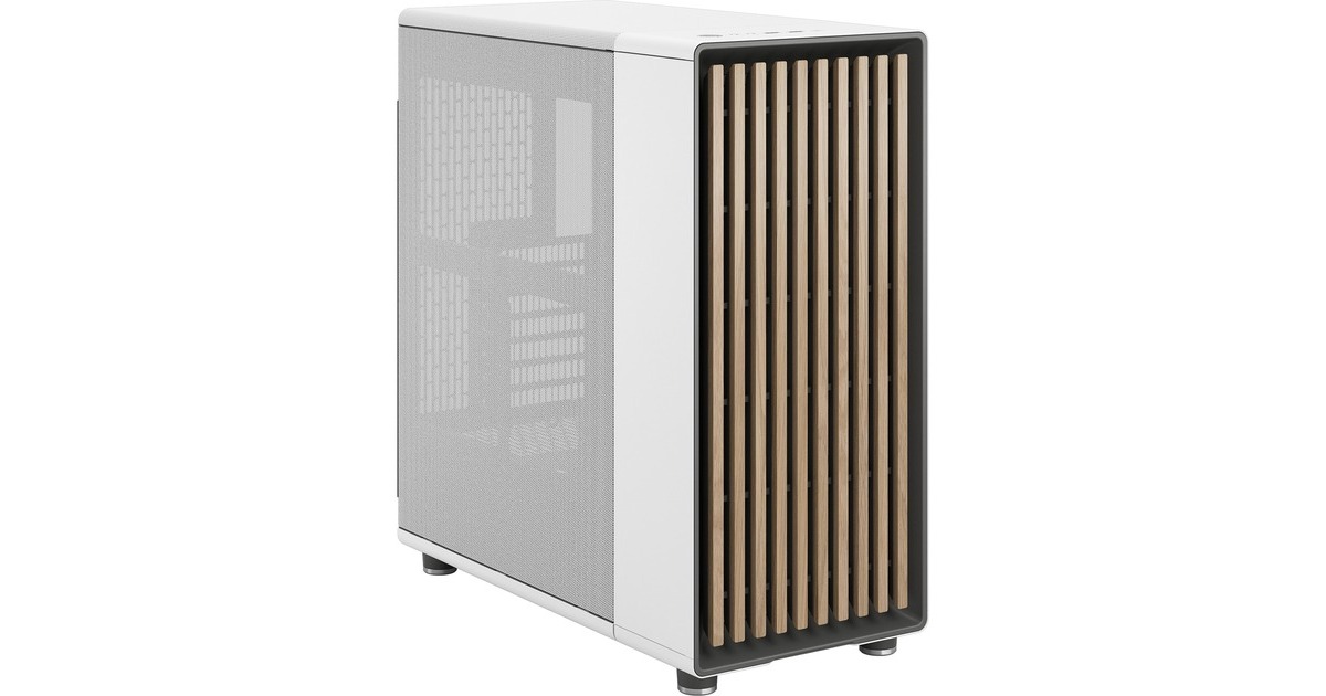 Fractal DesignNorth midi tower behuizing  (Wit | 2x USB-A | 1x USB-C)