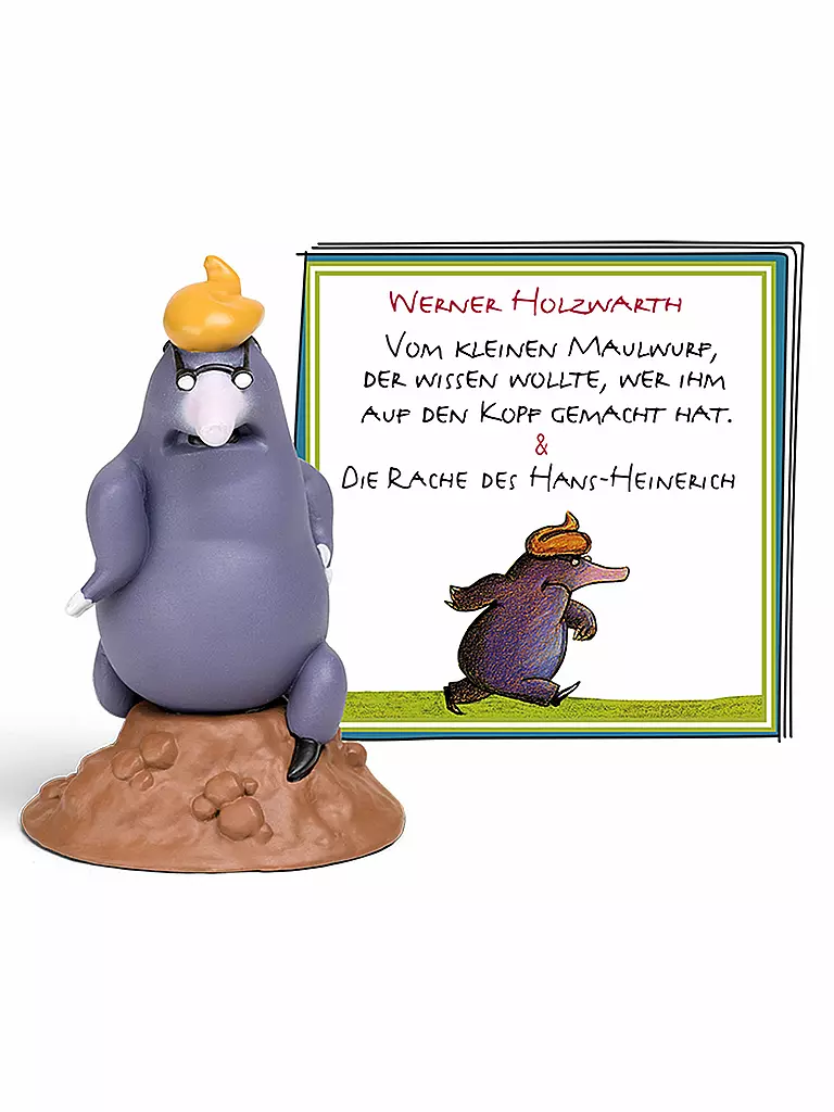 TONIES Hörfigur - Maulwurf - Wer hat mir auf den Kopf gemacht keine Farbe