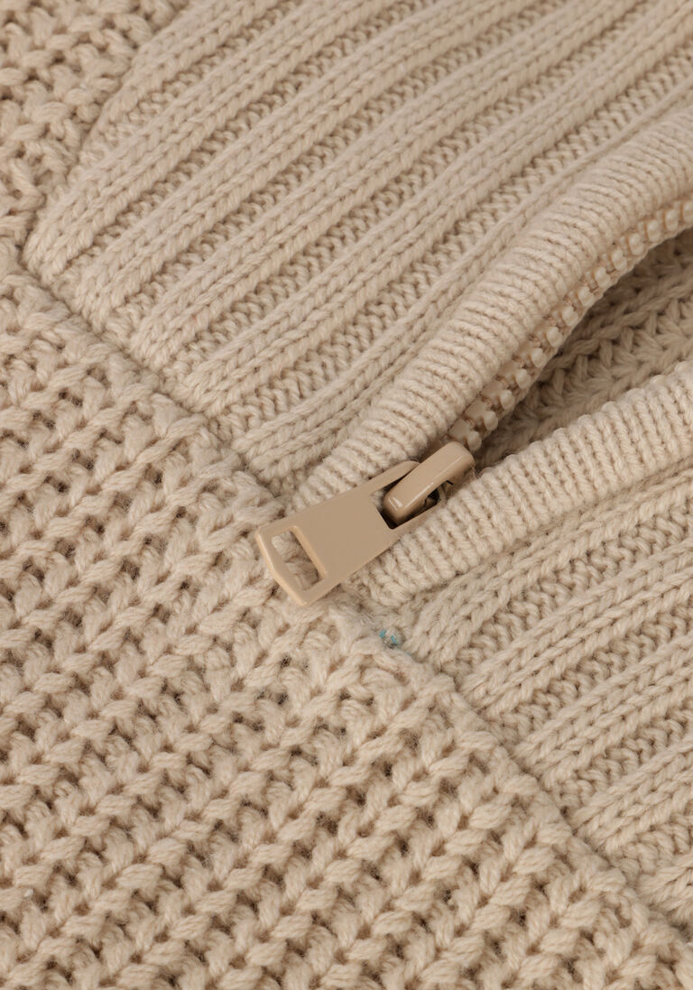 CC HEART zand cc heart trui avery zip knit sweater