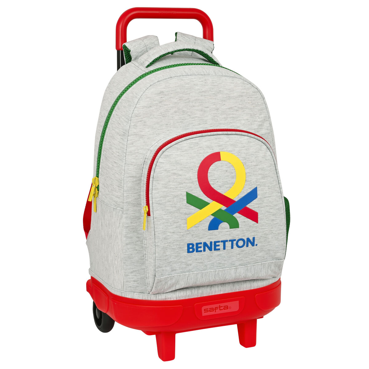 Mochila Escolar Con Ruedas Benetton Pop