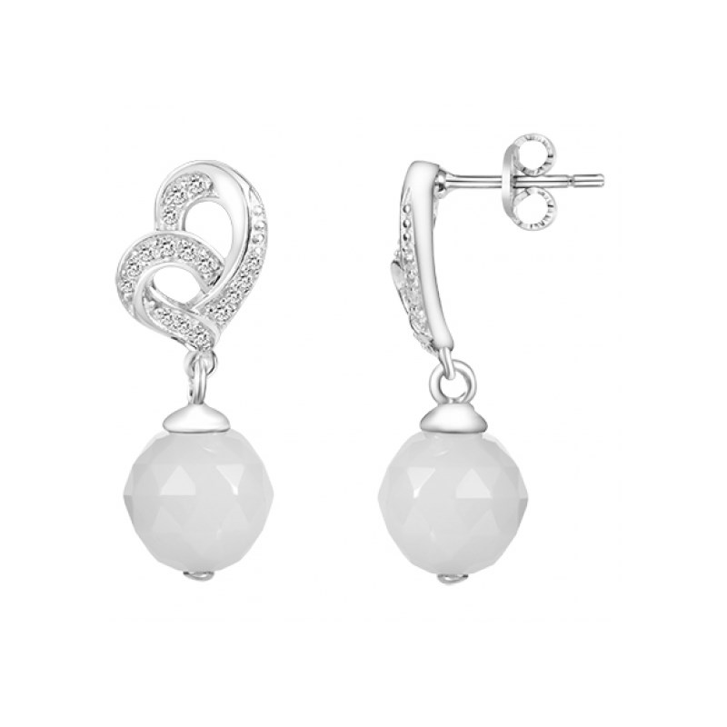 Boucles d'oreilles pendantes en Argent