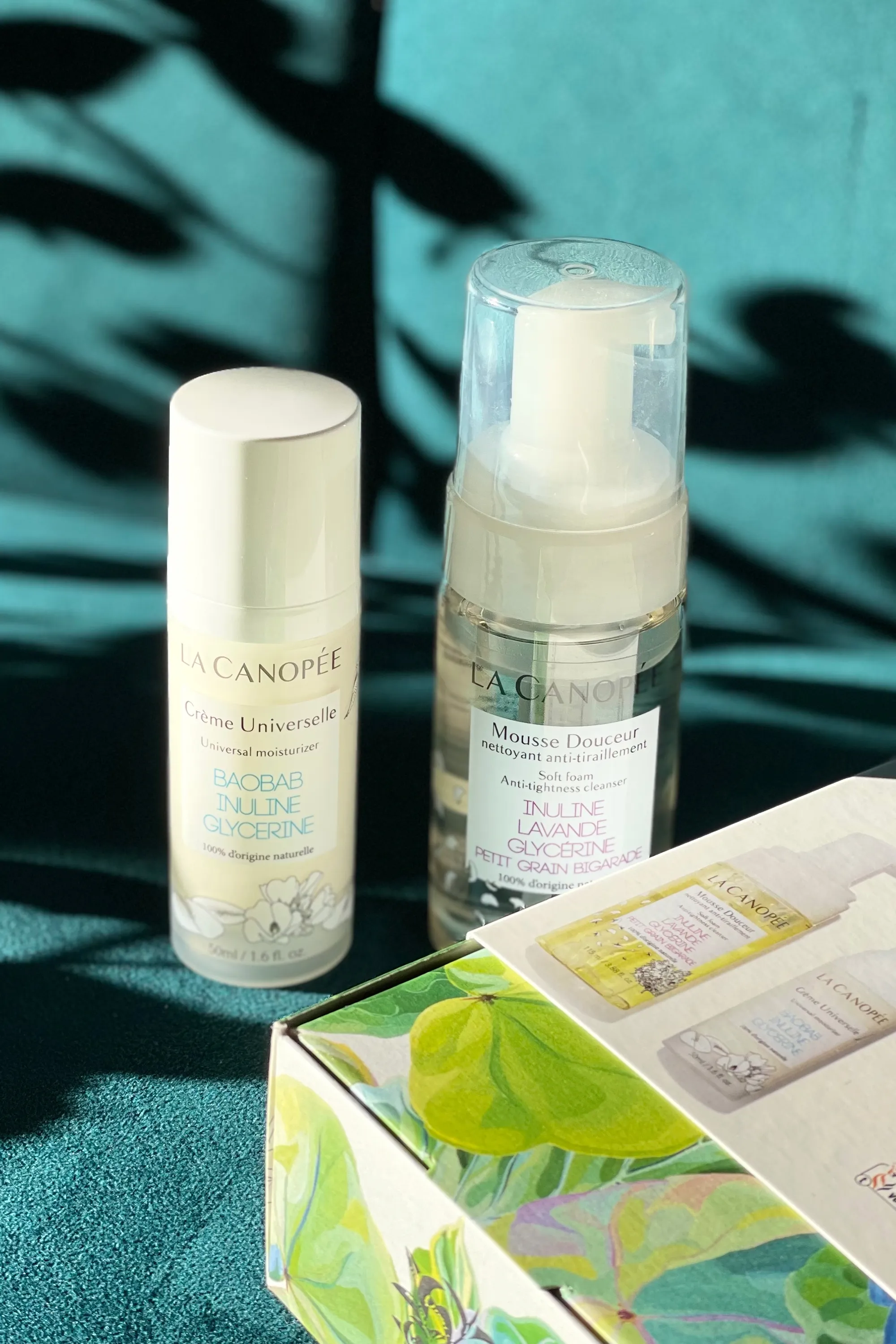 La Canopée Duo nettoyant douceur et soin hydratant pour peaux sensibles-165 ml