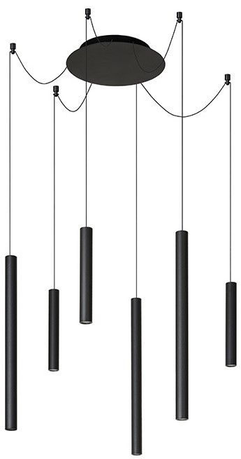 Hanglamp - zwart Lorenz B125 x D90 cm