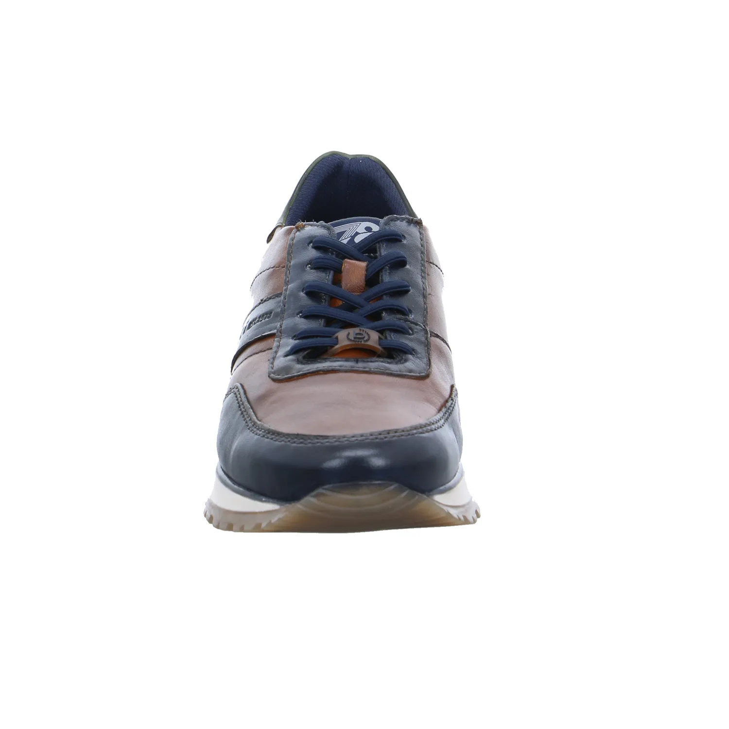 BUGATTI SHOES Halbschuhe Sneaker Cognac Leder