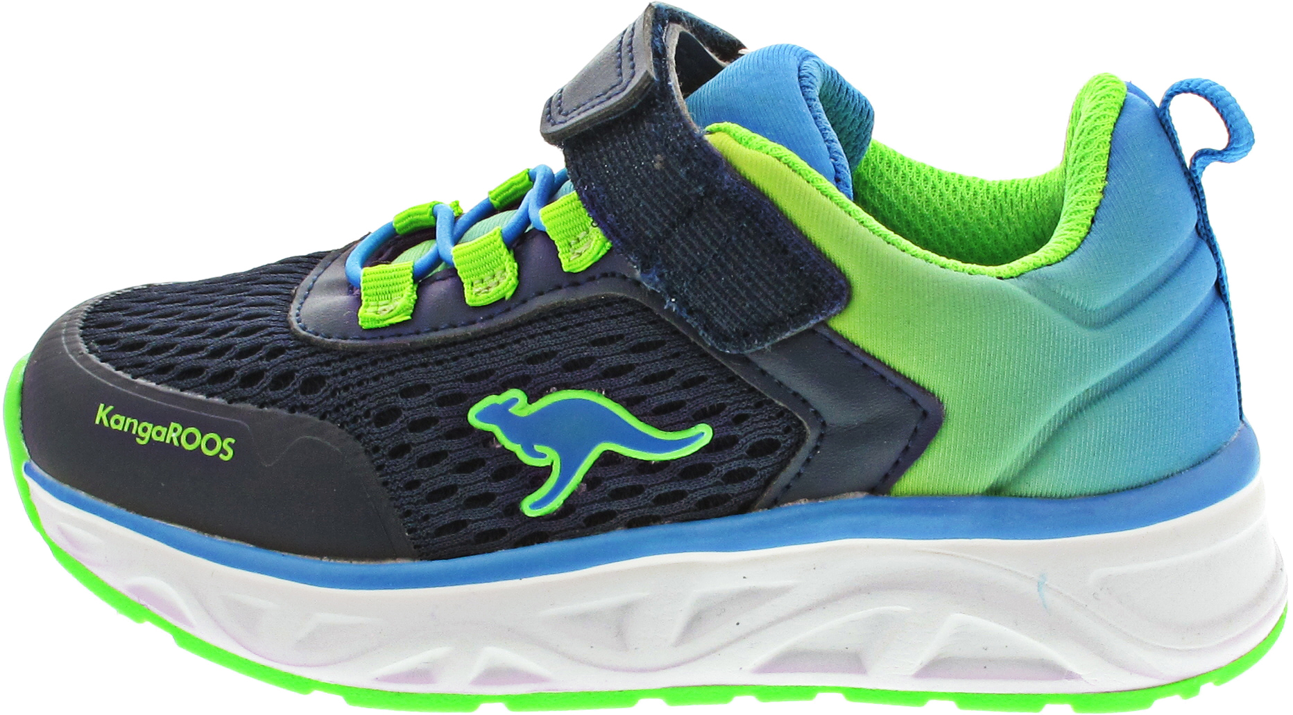 Kanga Roos K-OK Swirl EV Sneaker blau