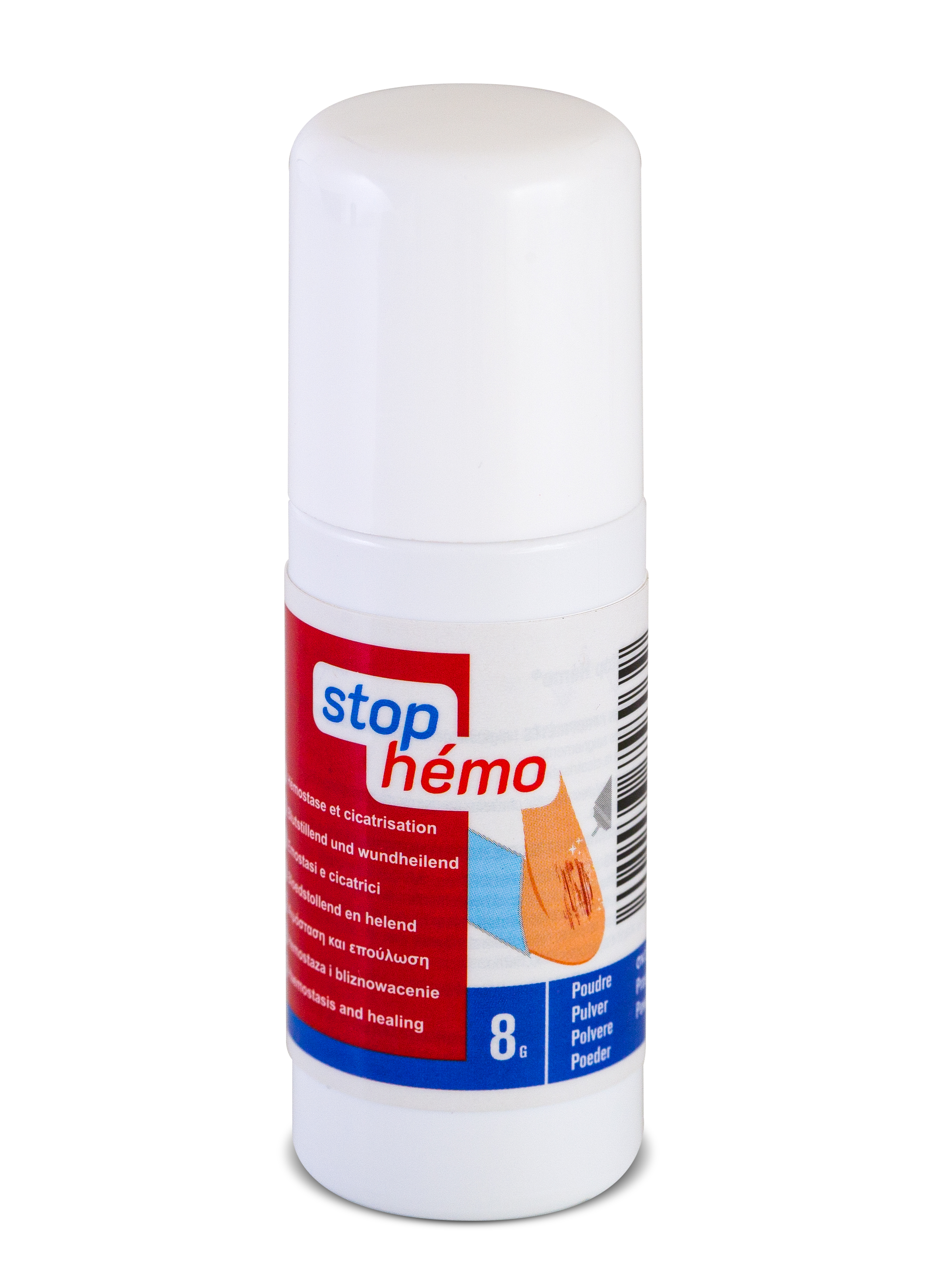 Stop Hemo Puder hämostatisch<br>8 g, Puder, steril Flakon wiederverschliessbar