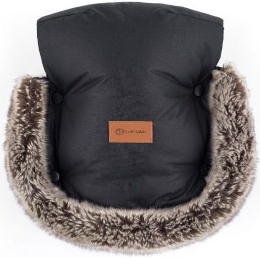 PETITE&MARS - 4-in-1 kinderwagen voetenzak ARCTIC + handschoenen Forever Black
