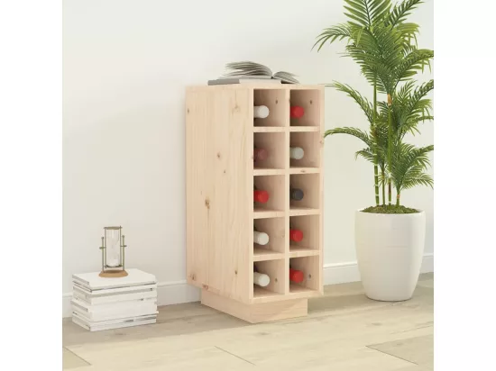 Armoire à vin 23x34x61 cm Bois de pin massif
