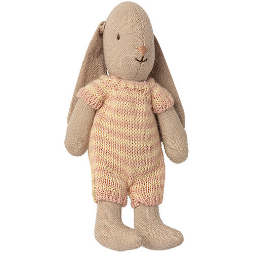 Maileg knuffelkonijn bunny in romper - micro - 11 cm - assorti