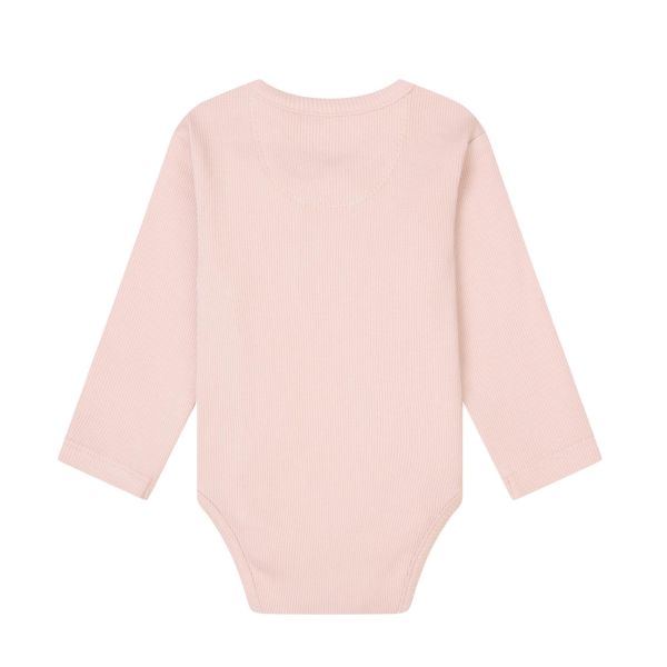 Noppies Narellan Lange Mouwen Romper - Rose Smoke - Mt. 44