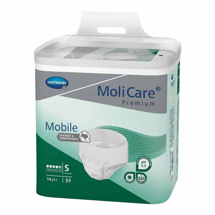 Molicare Premium Mobile 5 Tropfen Größe S, 14 St