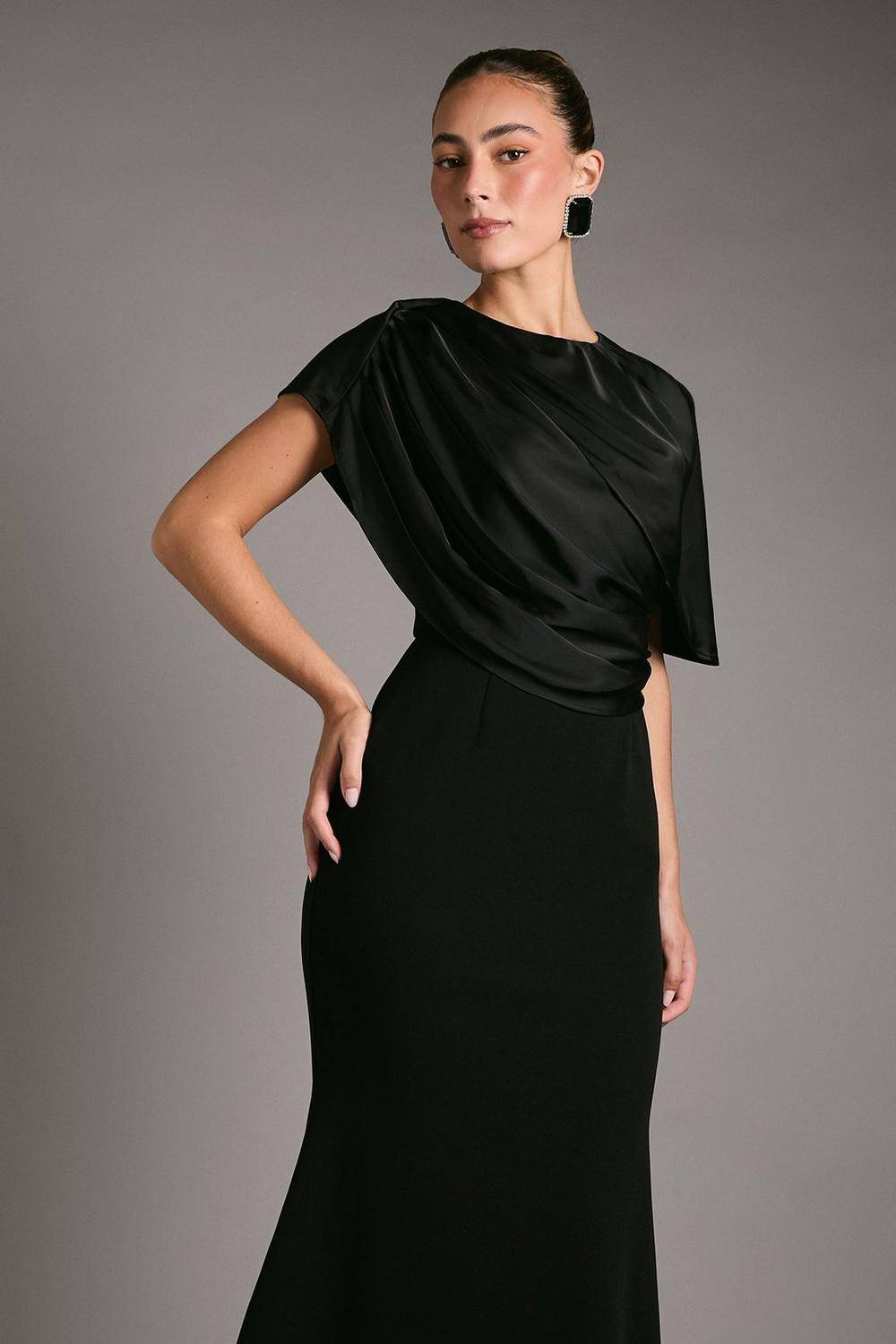 Coast Robe Maxi Sirène Moulante avec Détail Drapé