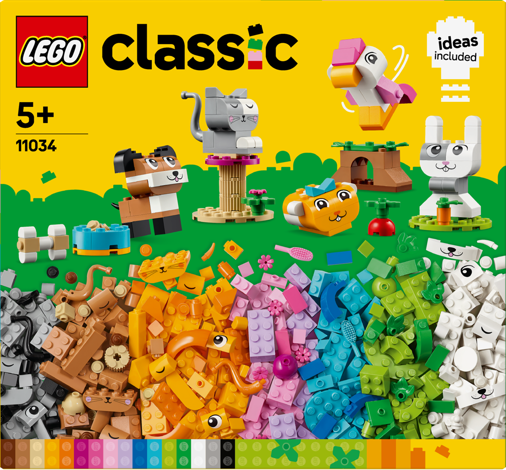 LEGO Classic - Kreative kæledyr (11034)