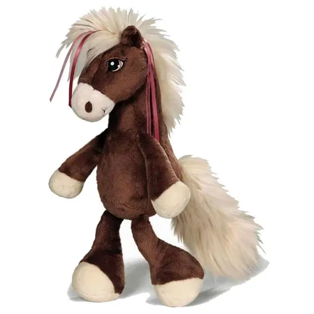 NICI Pferd Velvet Plüsch Braun 35 cm