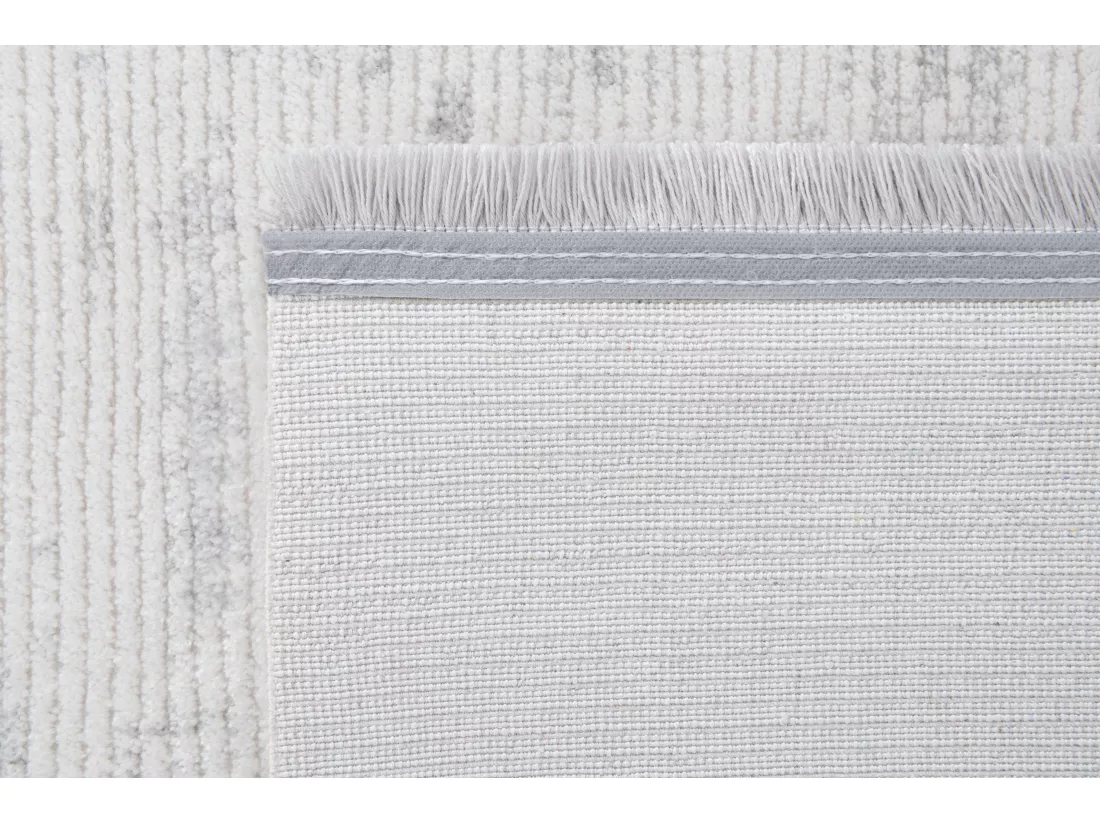 Tapis 160x160 gris clair Davos Linija