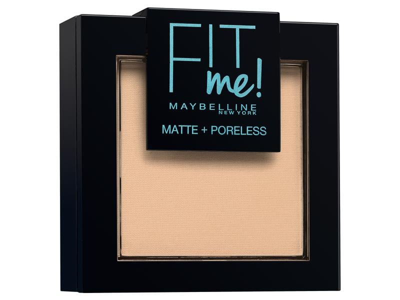 Maybelline Puder Fit Me Matte und Poreless 115 Ivory Mattierender Kompaktpuder mit 16 Stunden halt