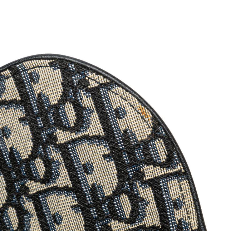 Dior Vintage Dior Saddle Bag Blue