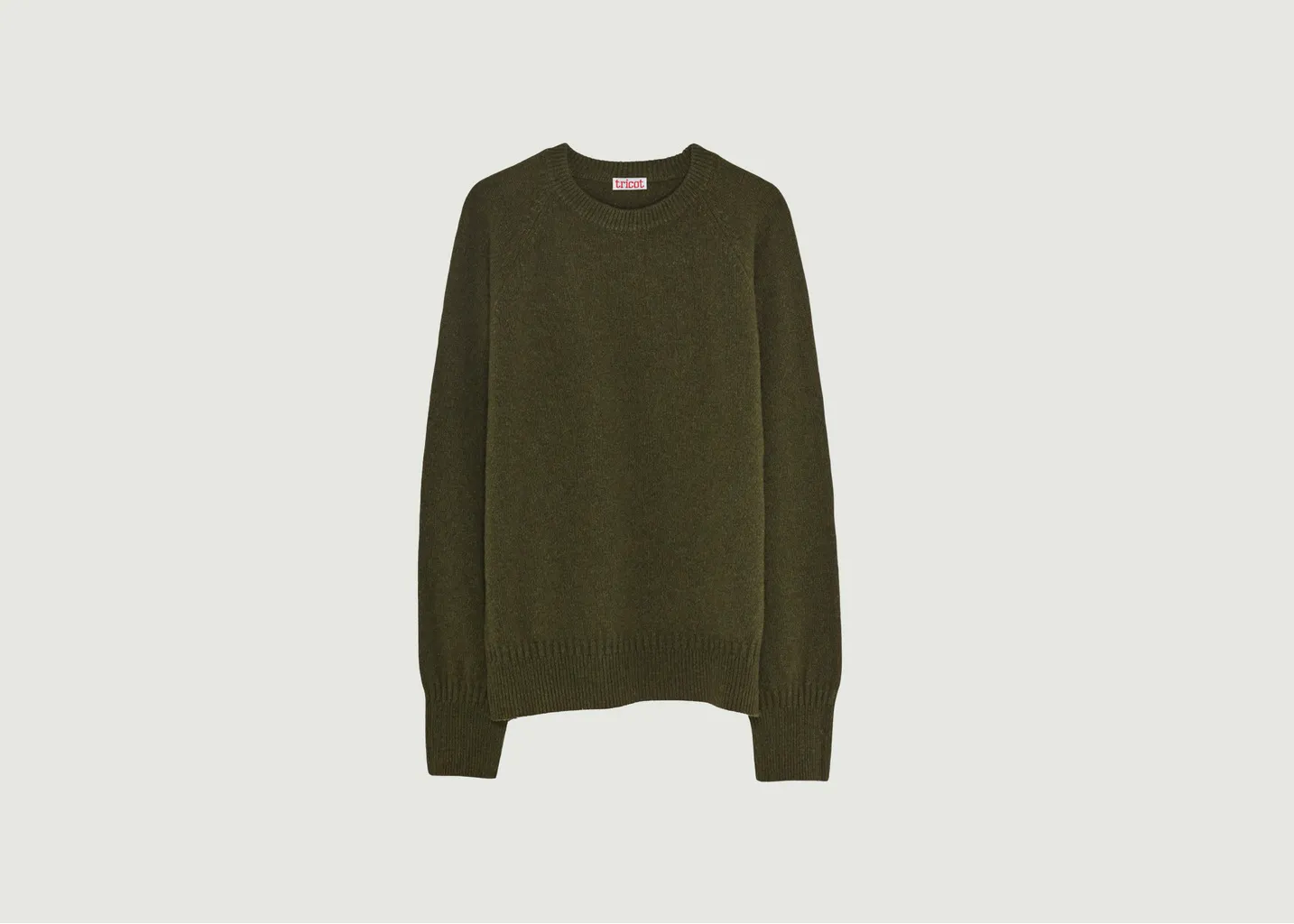 Pull Col Rond En Cachemire Tricot