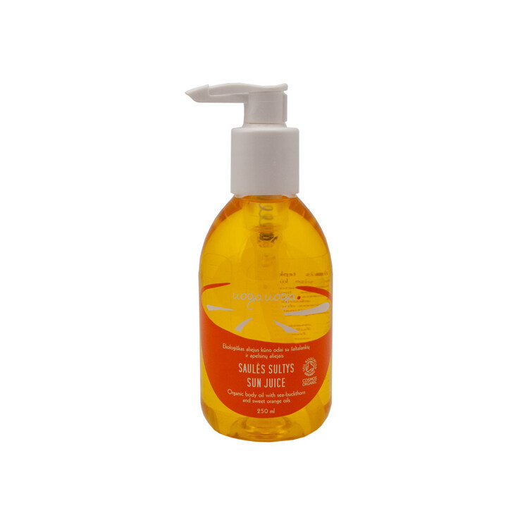 Uoga Uoga Körperöl mit Sanddorn und Orangenöl, 250 ml