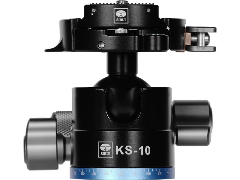 Sirui Kugelkopf KS-10 Kugelkopf mit Schnellverschluss und TY-55X Platte