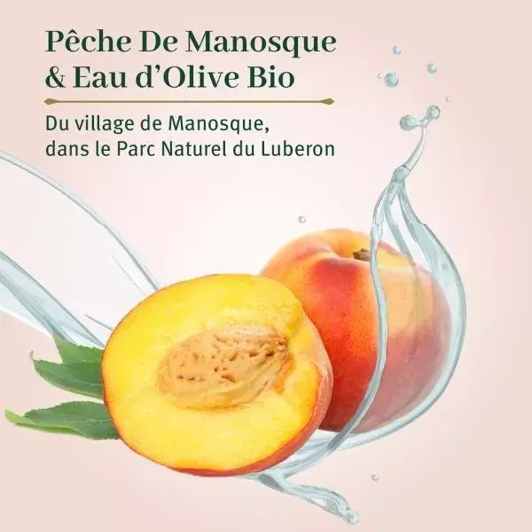 Le Petit Olivier - Gel Douche - Pêche De Manosque - Sans Savon 270ml