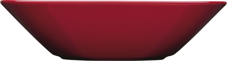 Iittala Teema 21 cm tallerken dyb rød Rød