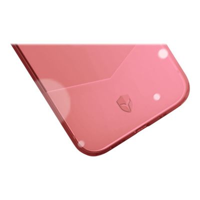 Force Case Pure - coque de protection pour Iphone 12 Mini - transparent rouge