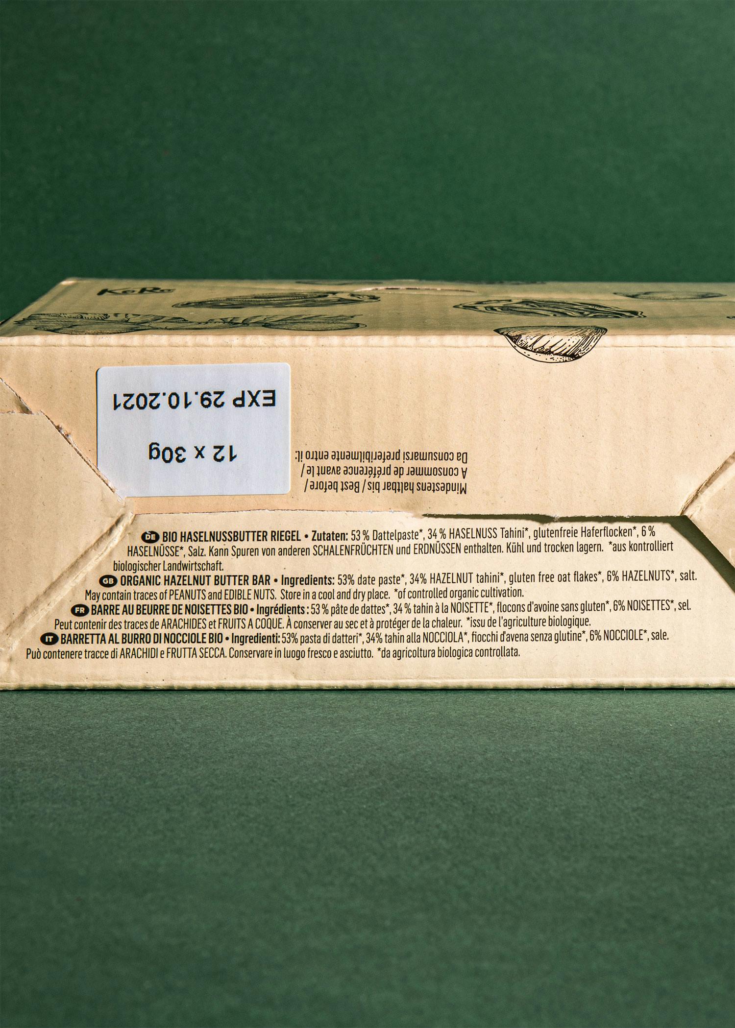 Bio Nut Butter Bar Hazelnut 30 g
