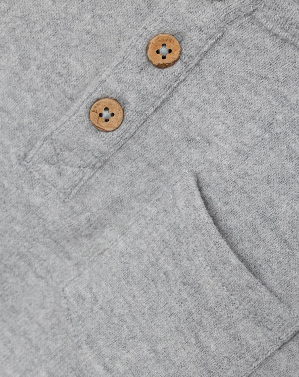 Langarmshirt NMMTHOR TOP in grey melange