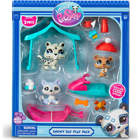 Littlest Pet Shop Snowy Day Play pakke