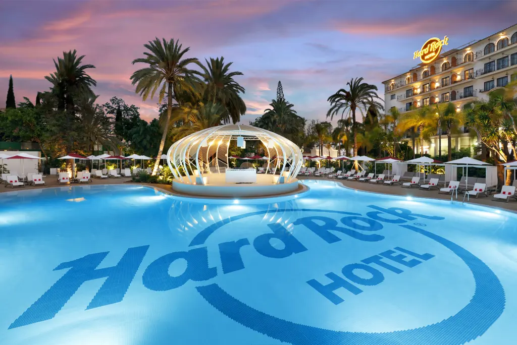Hard Rock Hotel Marbella Logies en ontbijt - Hotel