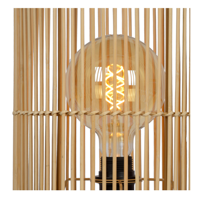 Lucide Jantine 26 vloerlamp naturel