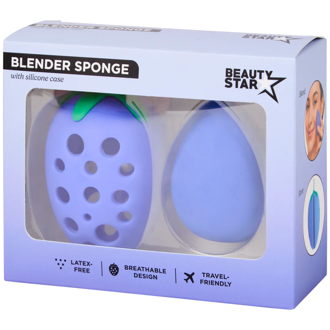 Éponge de maquillage avec support Beauty Star