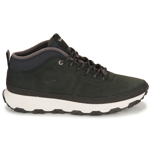 Timberland - WINSOR TRAIL MID LEATHER - Noir