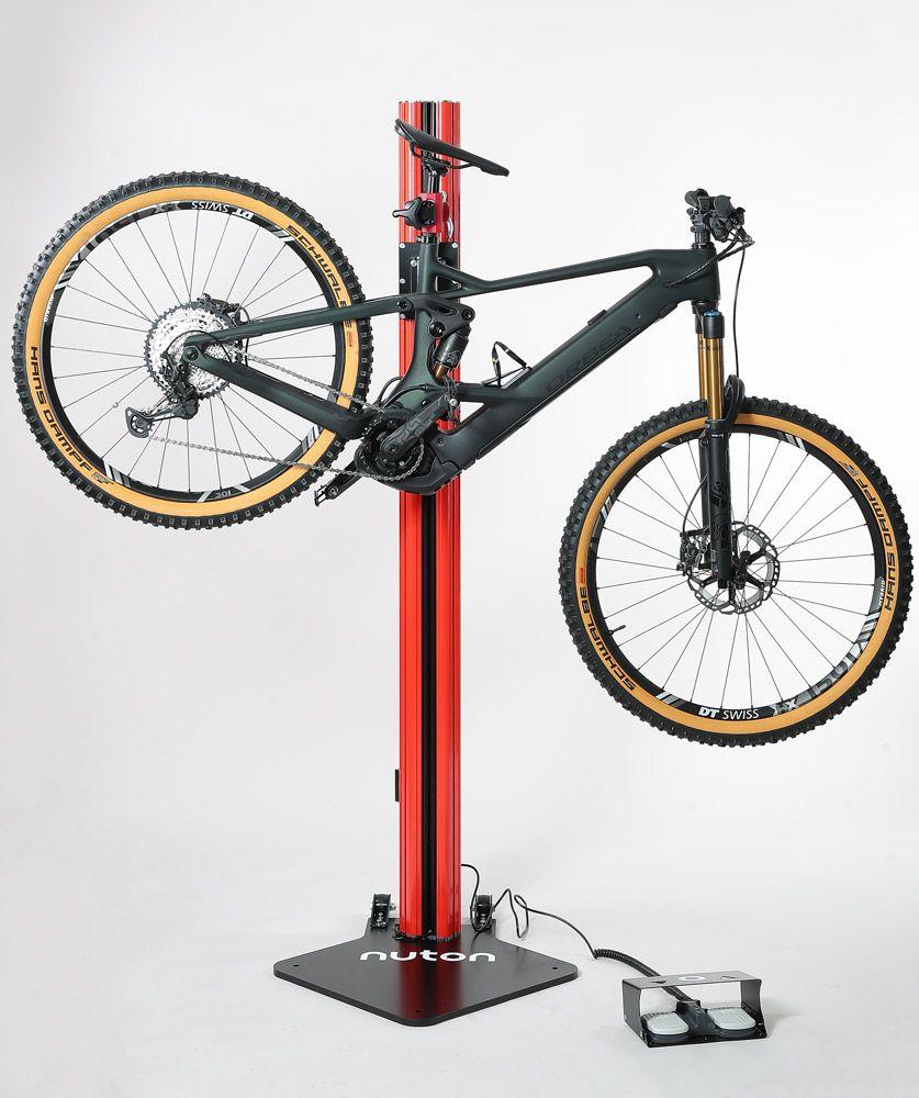 Nuton-Bike Elektrischer Montageständer FS inkl. Fußschalter