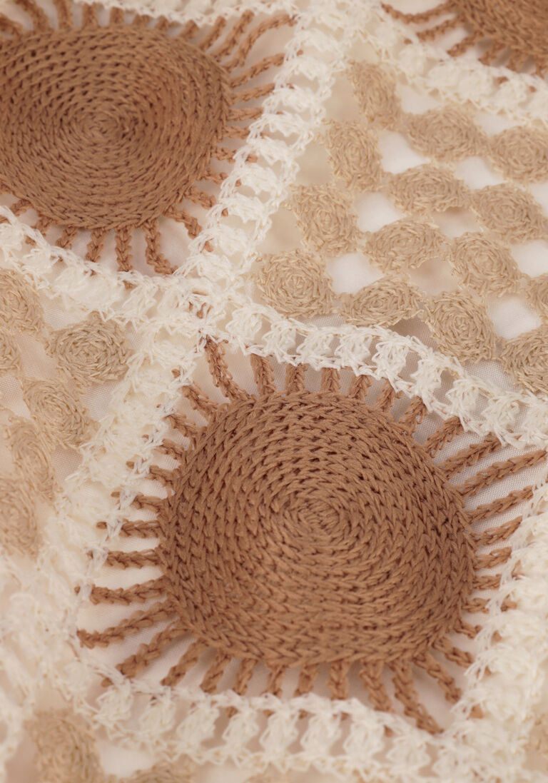 ANA ALCAZAR beige ana alcazar mini jurk 049510-3322